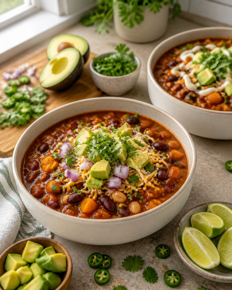 Easy Pumpkin Chili — Fall One Pot Comfort