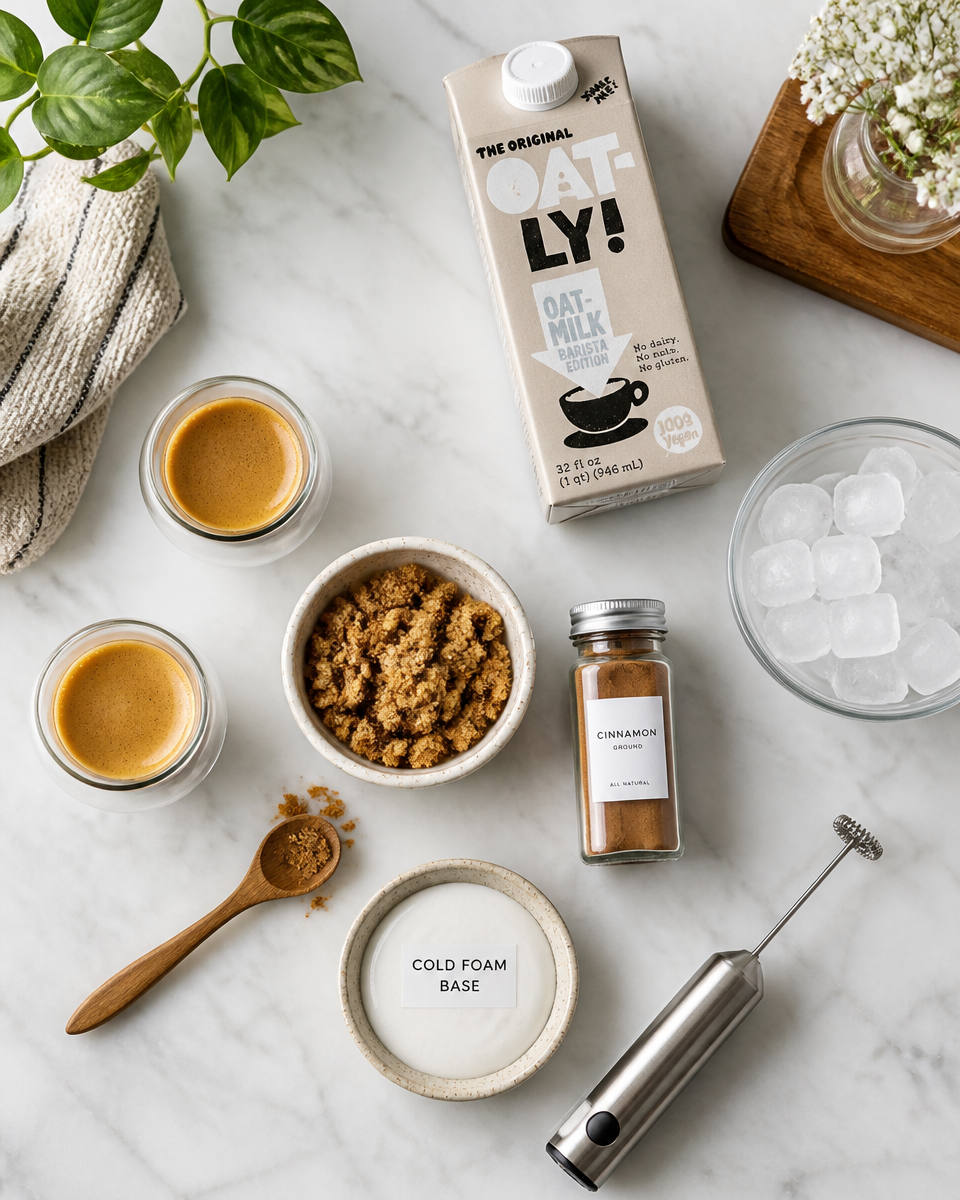 Brown Sugar Oat Milk Cold Foam (Starbucks Copycat)