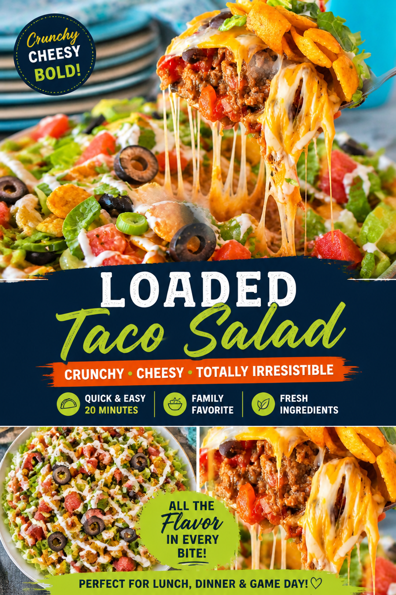 Easy Walking Taco Casserole — Frito Pie Style