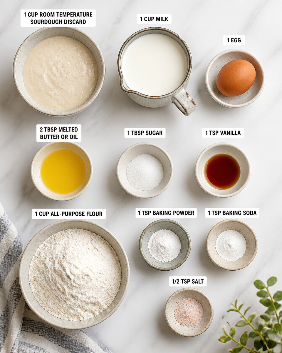 Easy Sourdough Discard Pancakes