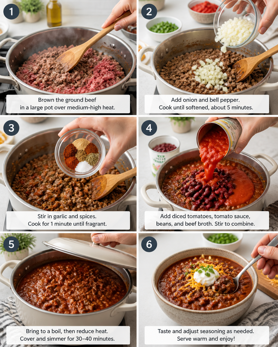 Slow Cooker Beef Chili (Award Winning)