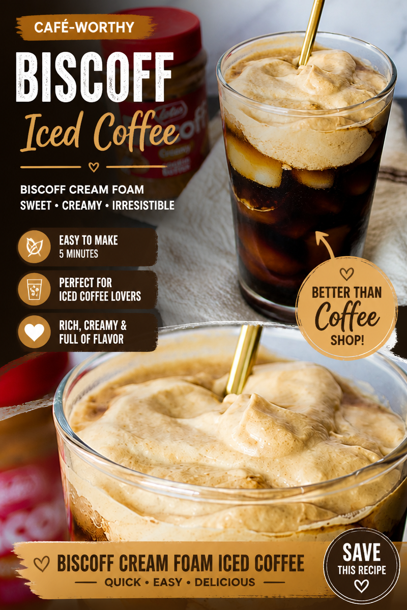 Cookie Butter Cold Foam Coffee