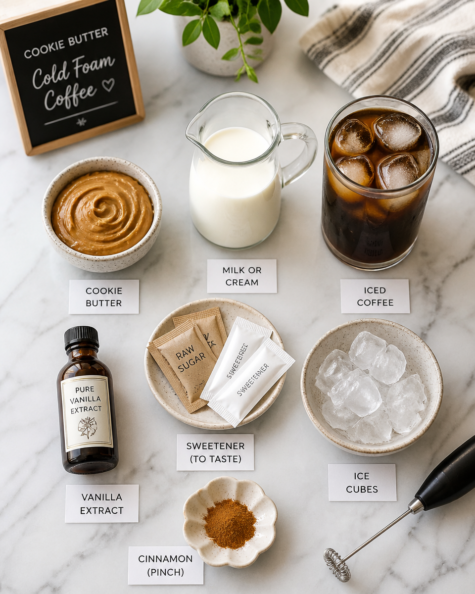 Cookie Butter Cold Foam Coffee