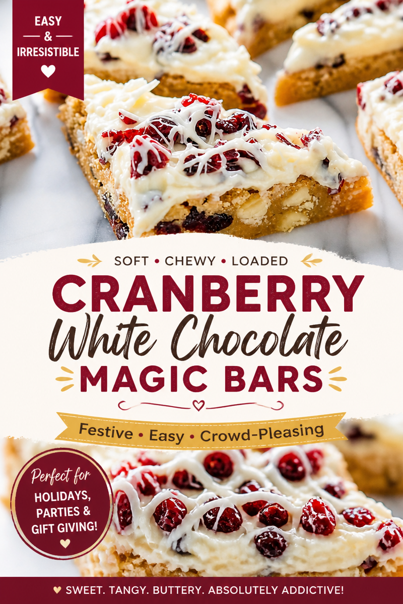 Easy Cranberry Bliss Bars — Starbucks Copycat
