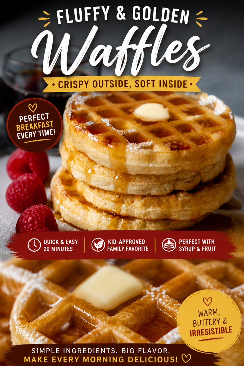 Easy Freezer Friendly Waffles — Morning Meal Prep