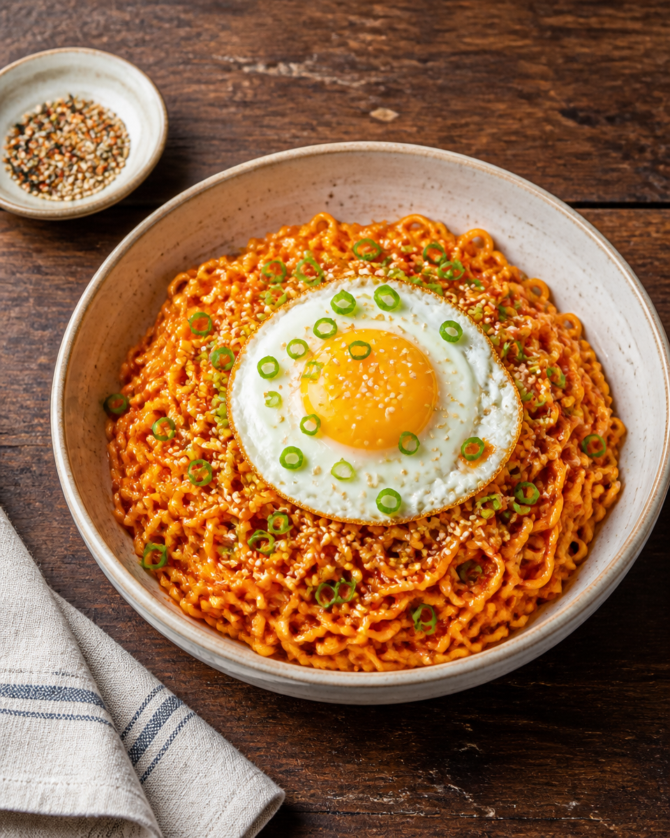 Easy Gochujang Butter Noodles — Korean Spicy Pasta