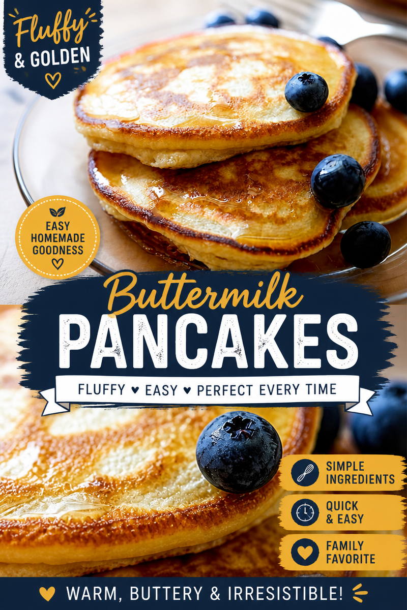 Easy Sourdough Discard Pancakes — No Waste Fluffy
