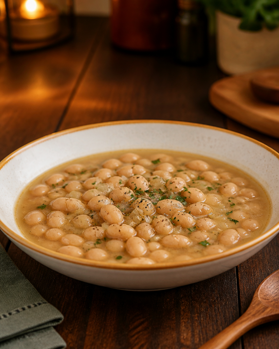 Easy Navy Bean Soup — Simple Ham Hock