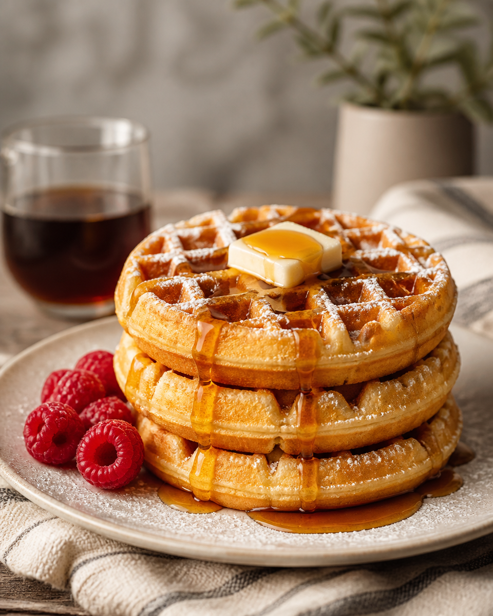 Easy Freezer Friendly Waffles — Morning Meal Prep