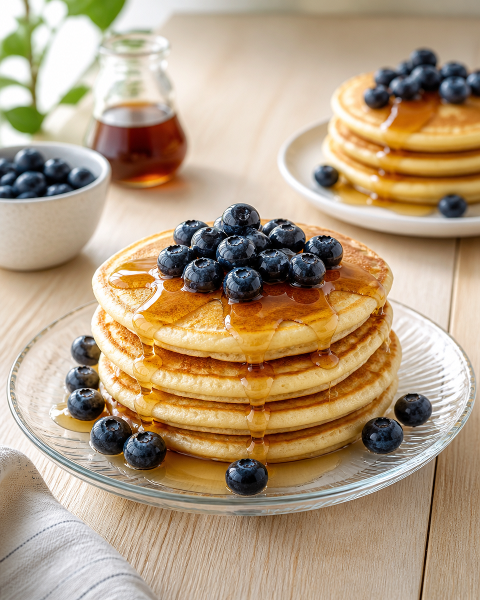 Easy Sourdough Discard Pancakes — No Waste Fluffy