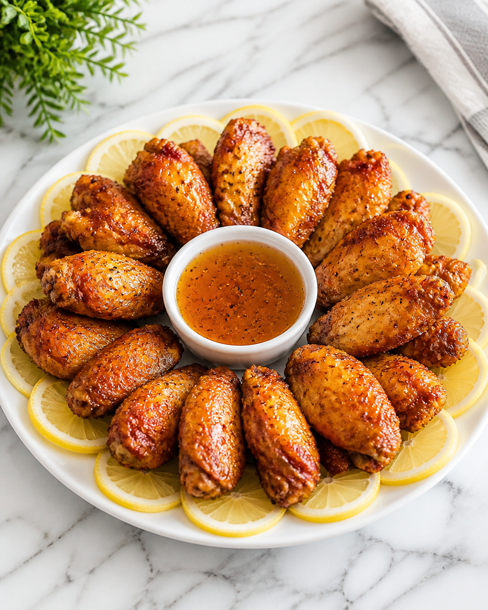 Easy Wingstop Lemon Pepper Wings — Copycat
