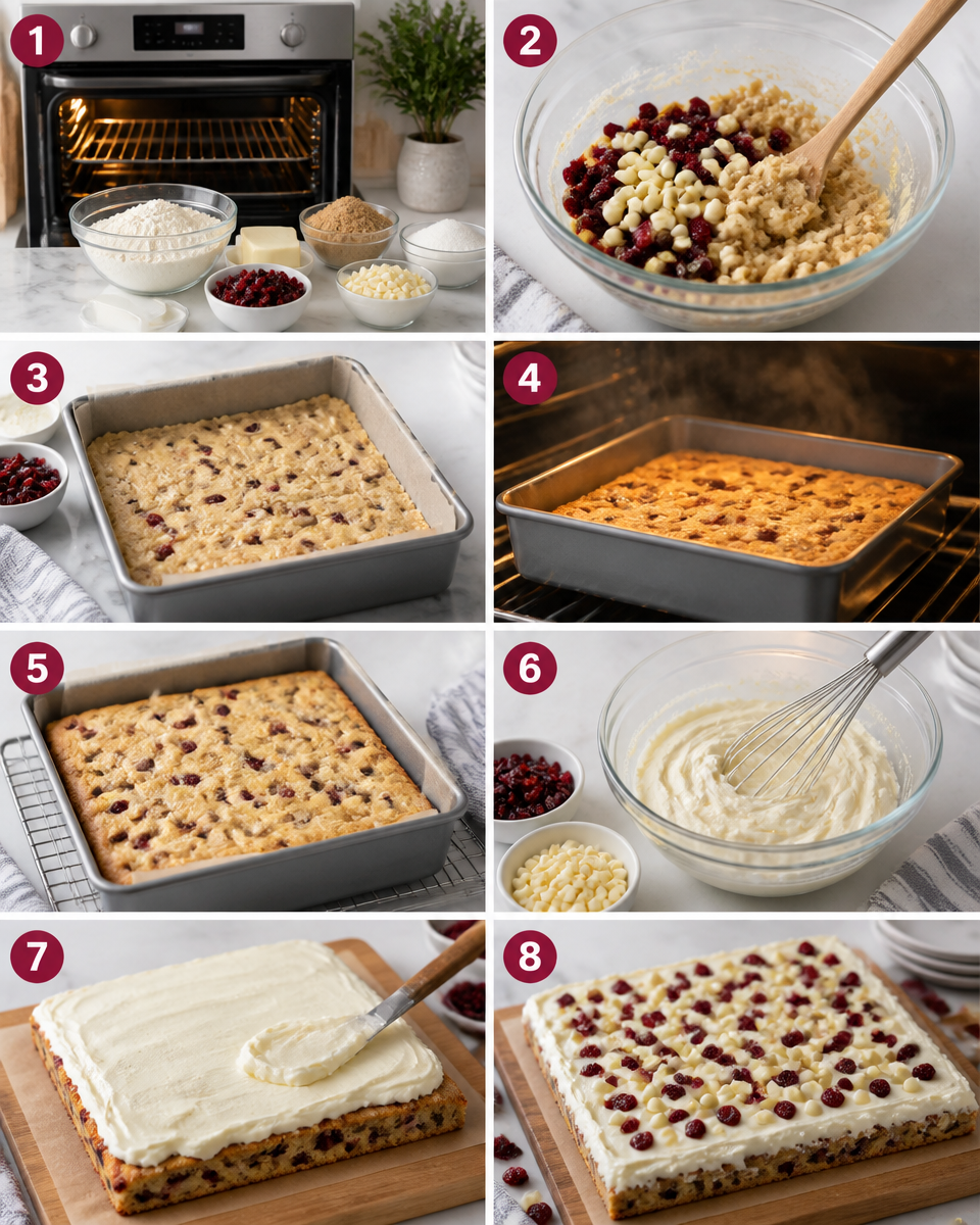 Easy Cranberry Bliss Bars — Starbucks Copycat