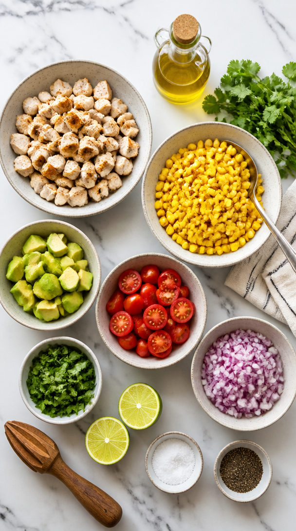 Delicious Chicken Corn Salad