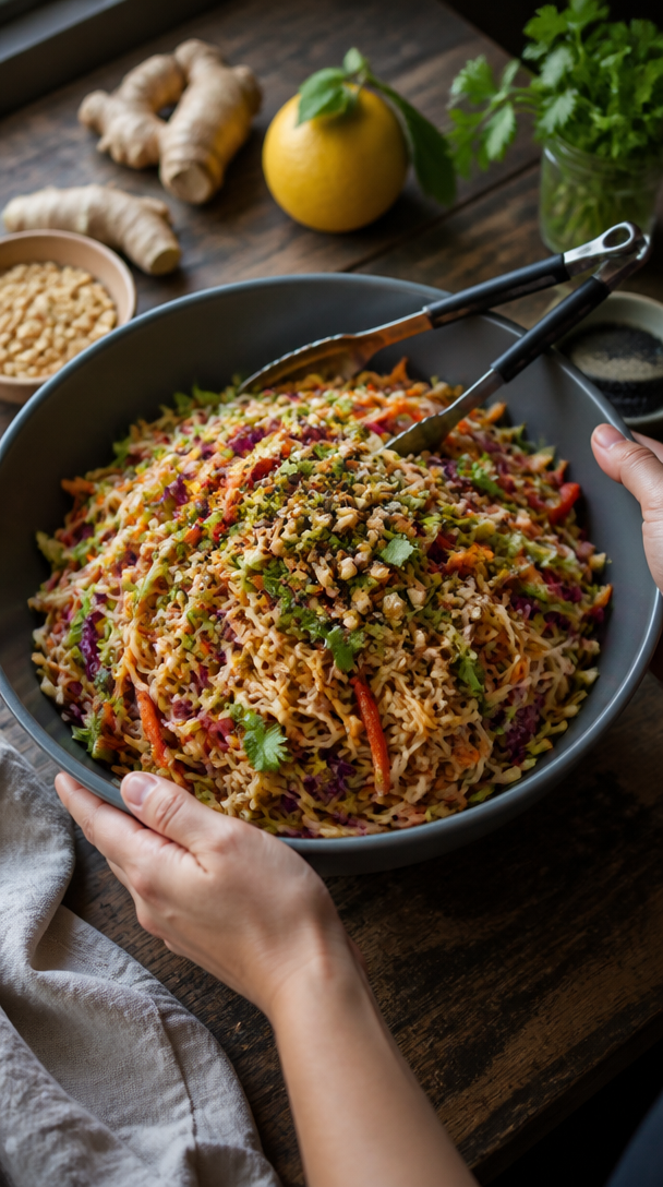 Deliciously Fresh Best Thai Peanut Pasta Salad You'll Love