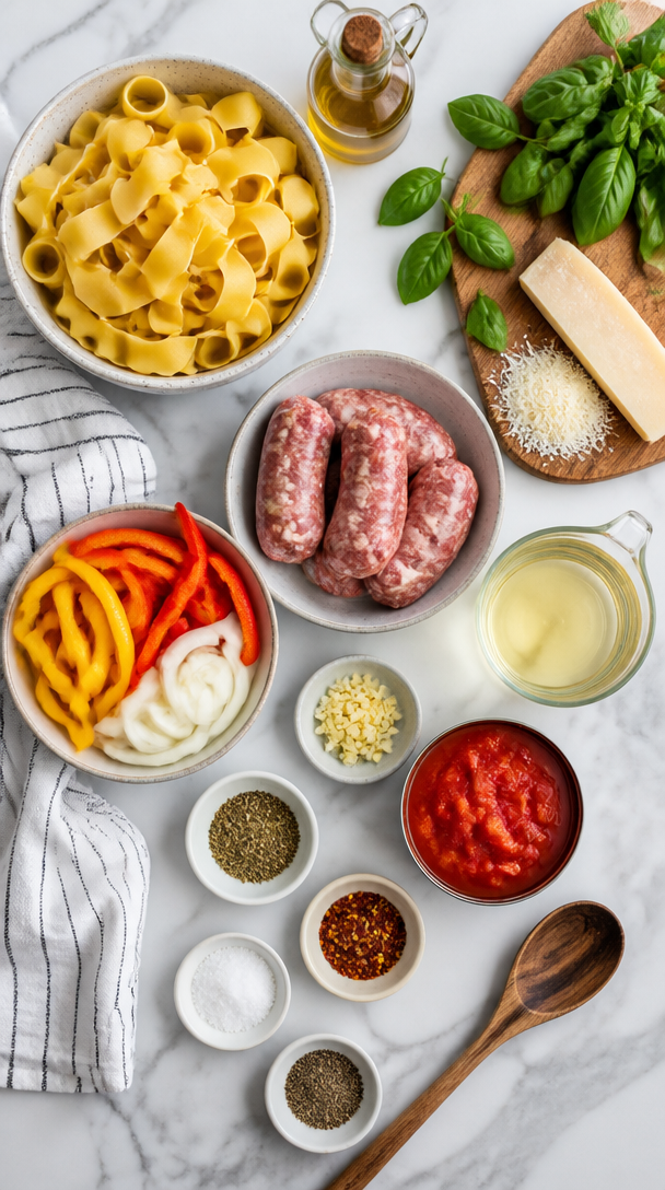 Italian Drunken Noodles