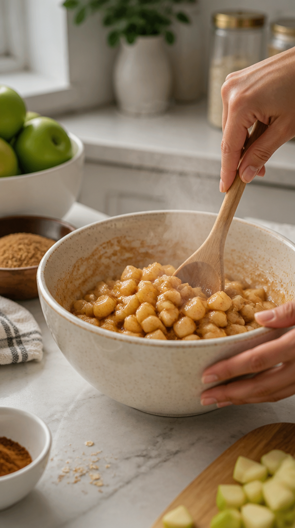 Deliciously Easy Apple Crisp Mini Cheesecakes You’ll Love