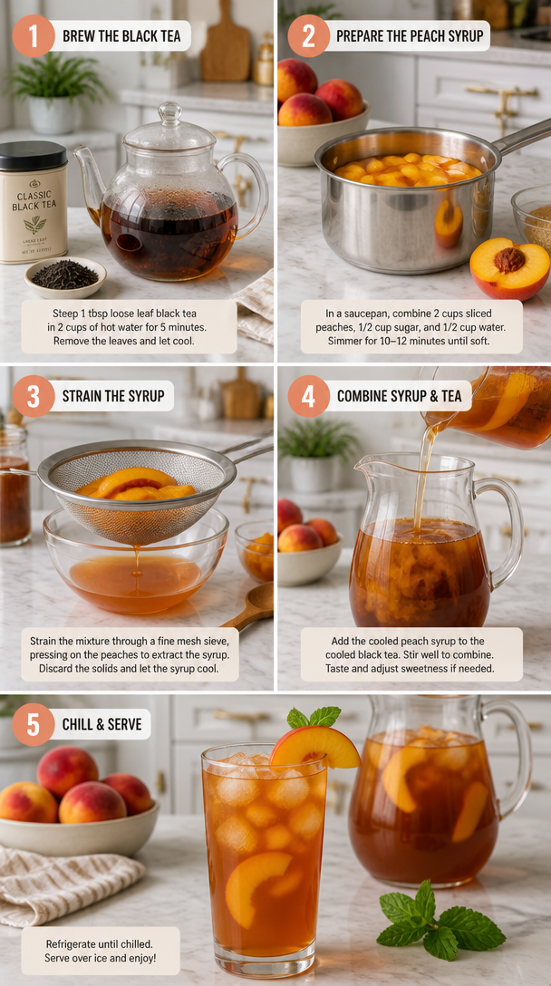 Southern Peach Tea