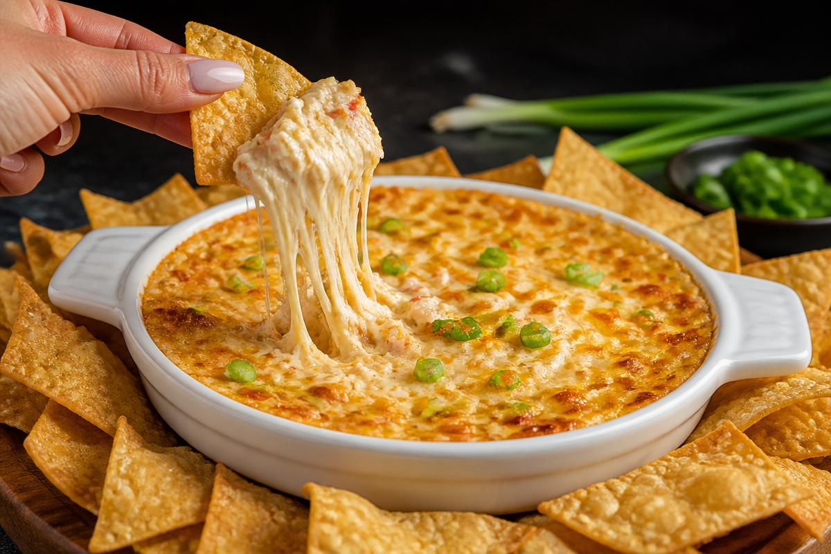 Creamy Crab Rangoon Dip