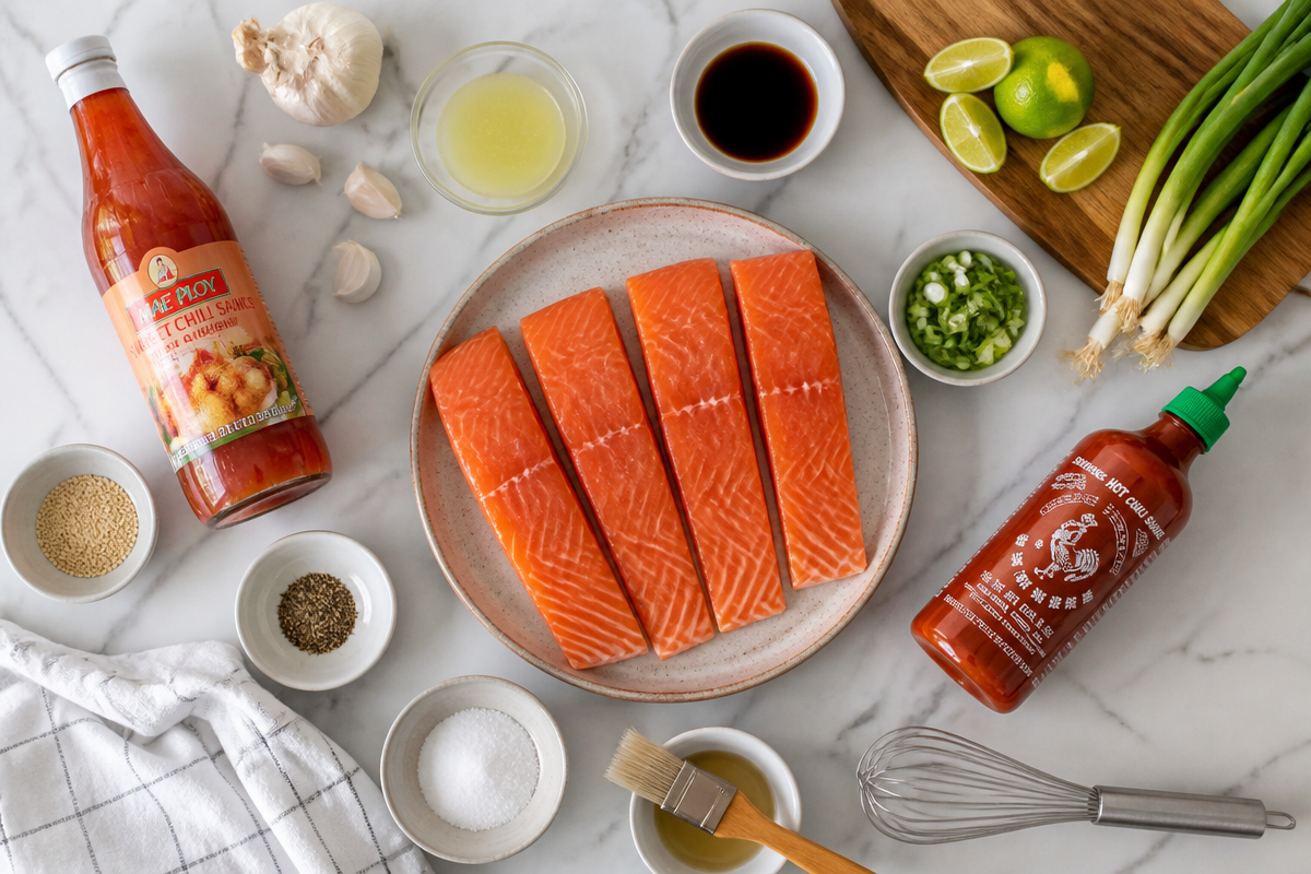 Delicious Easy Sweet Chilli Salmon in Just 20 Minutes
