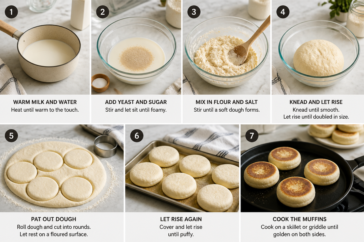 Deliciously Easy Homemade English Muffins You’ll Love