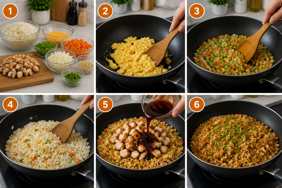 Savory BBQ Chicken Fried Rice That'll Impress Everyone