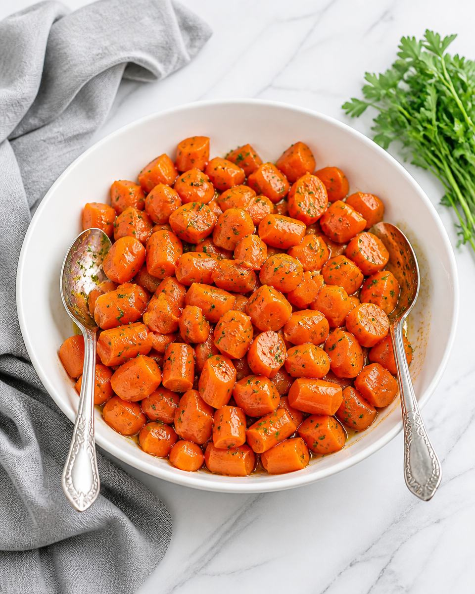 Brown Sugar Glazed Carrots (Easy Side Dish)