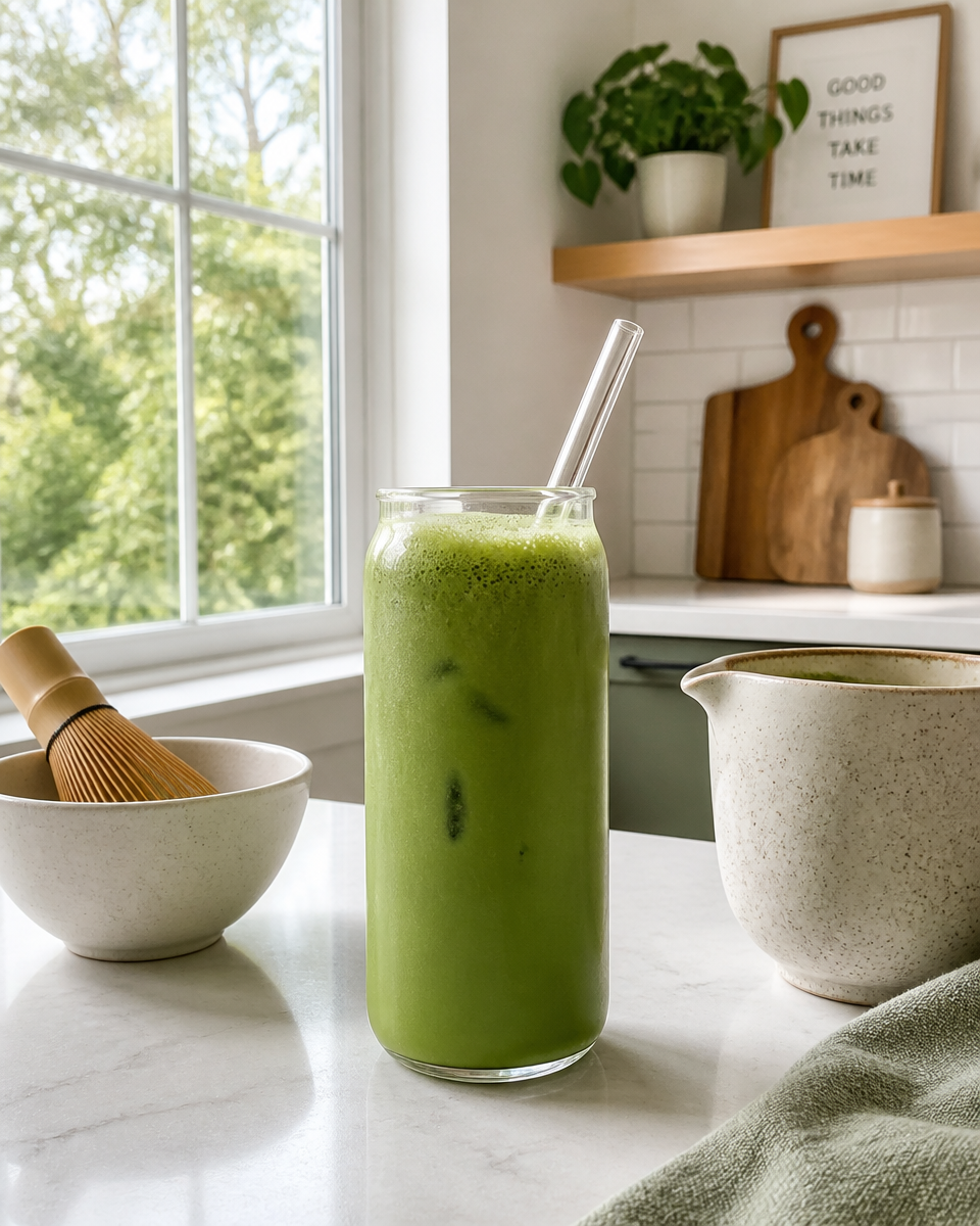 Matcha Cold Foam Iced Tea