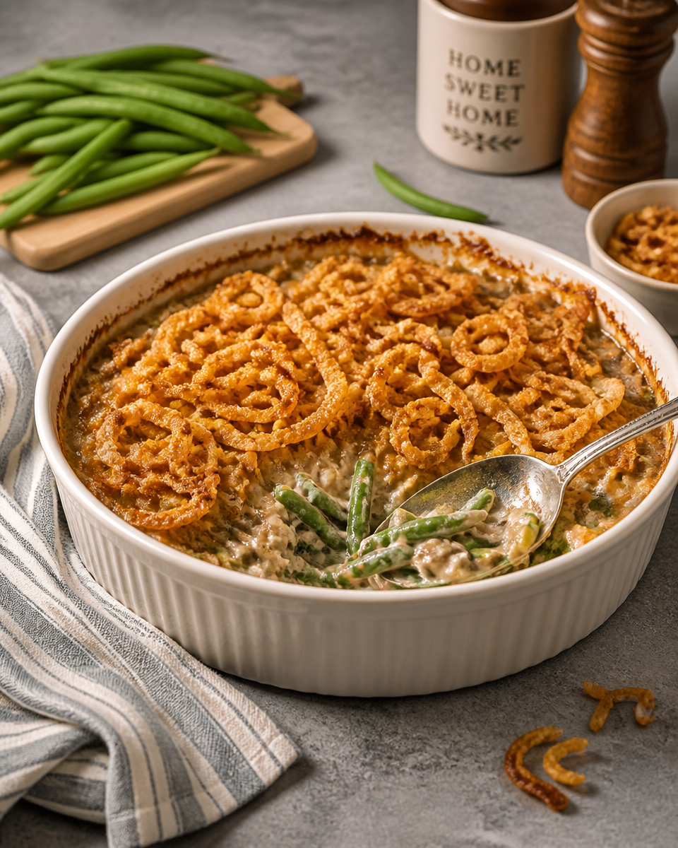 The Best Green Bean Casserole Recipe Ever