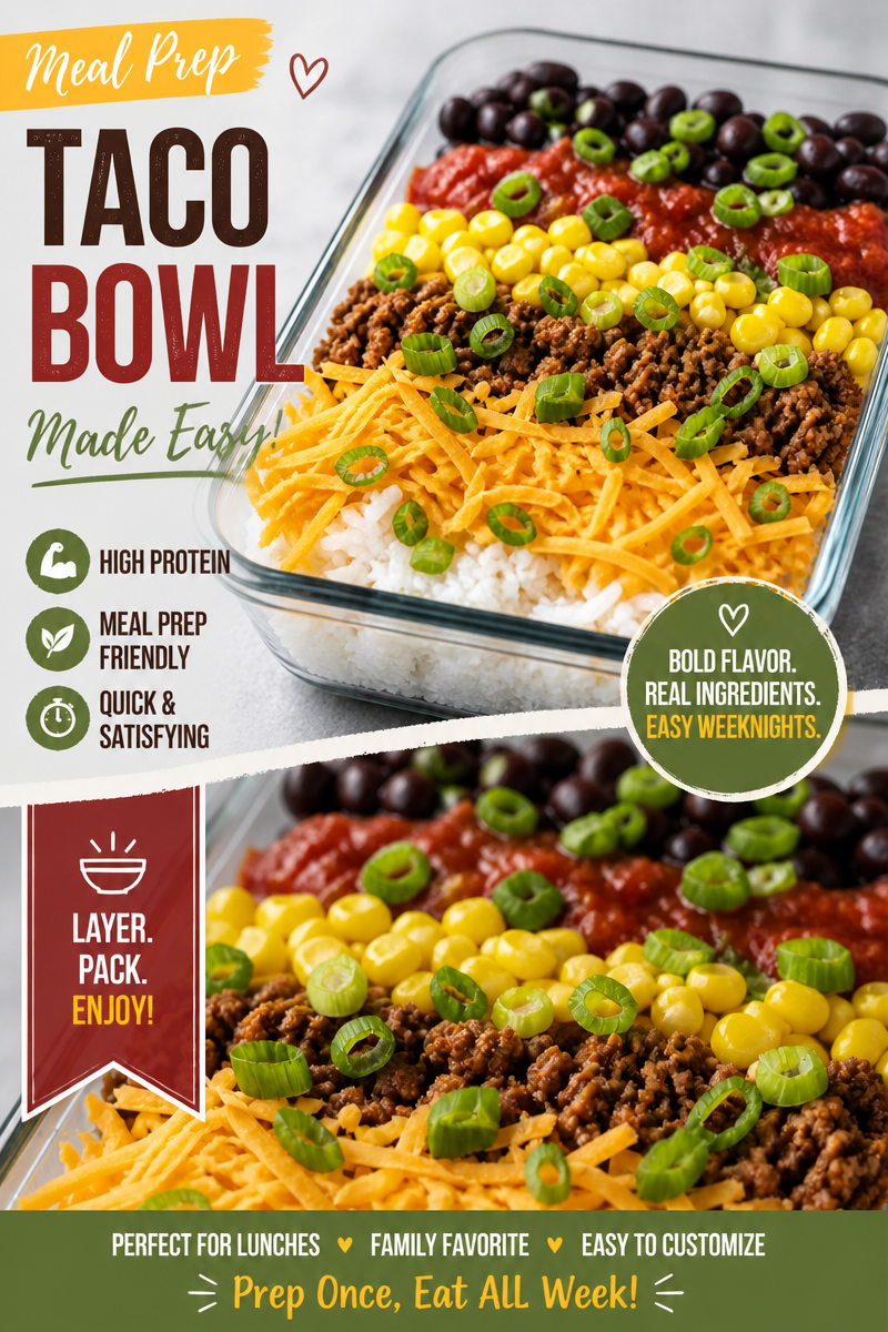 Easy Meal Prep Lunch Bowls — Work School Week