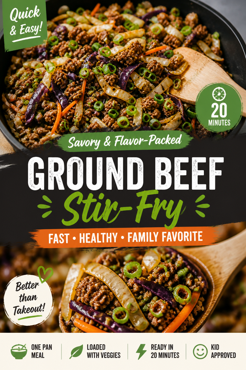 Easy Crack Slaw — Asian Ground Beef Noodle