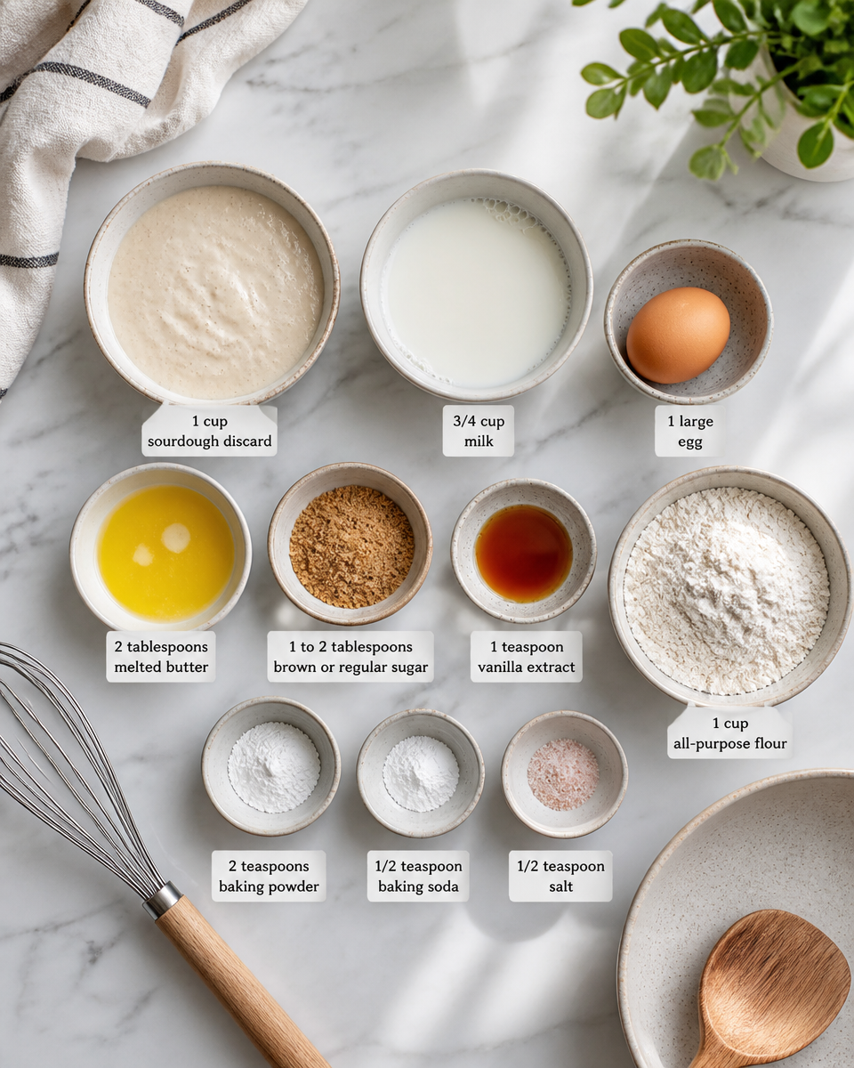 Easy Sourdough Discard Pancakes — No Waste Fluffy