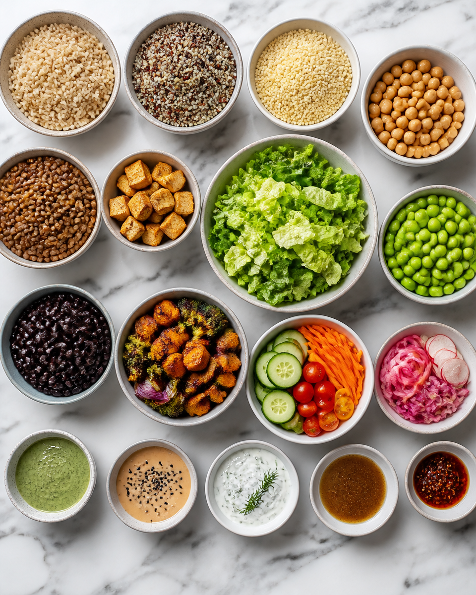Easy Meal Prep Lunch Bowls — Work School Week