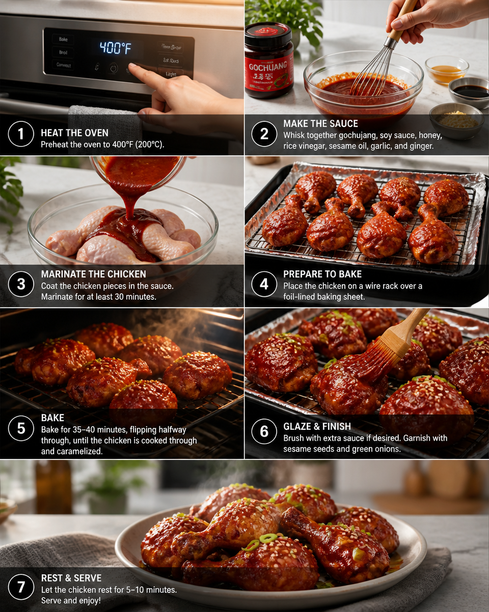 Easy Gochujang Chicken — Korean Sweet Spicy