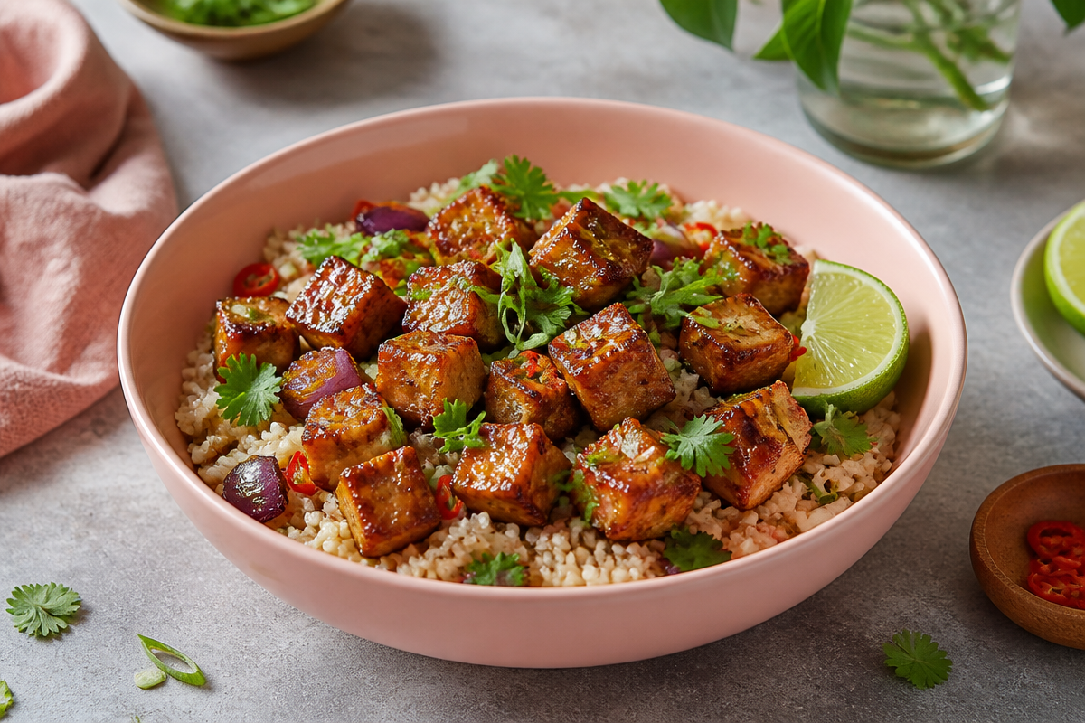 Delicious Black Pepper Tofu Stir Fry in 30 Minutes Flat!