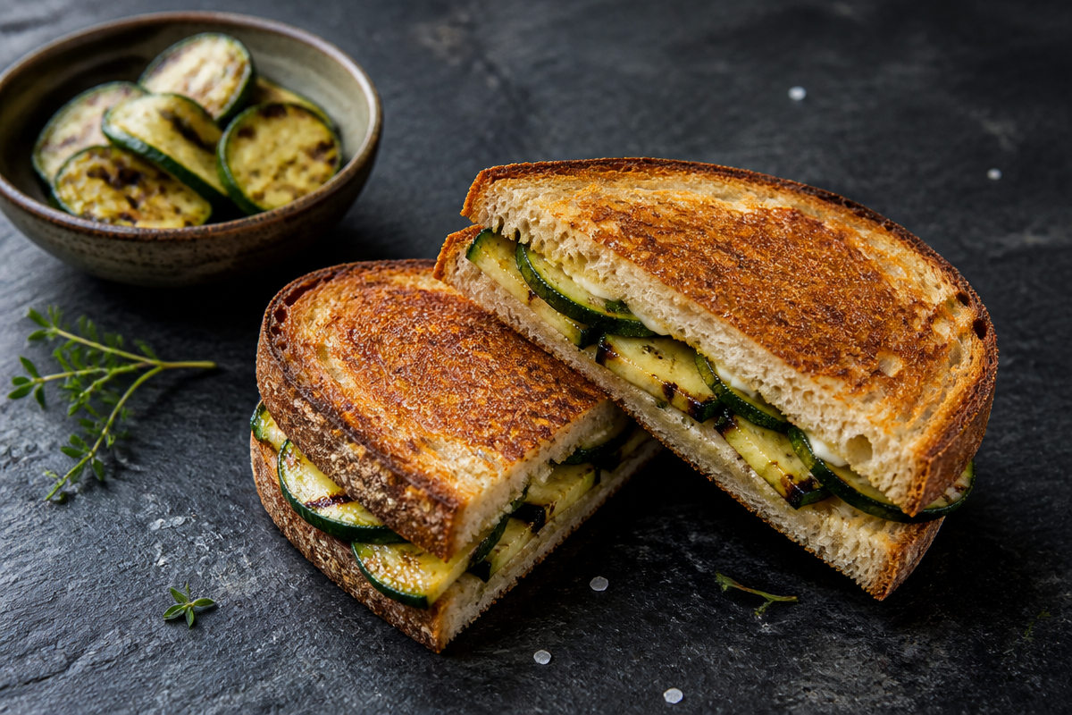 Zucchini Grilled Cheese