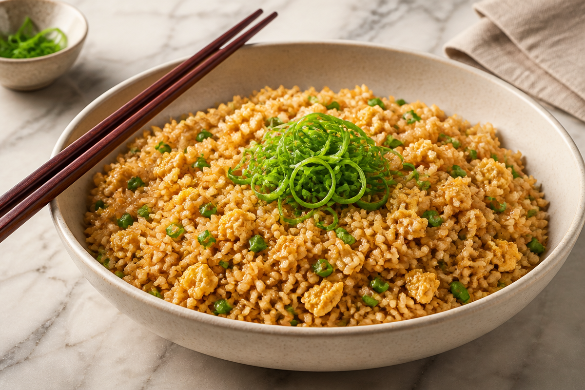 Quick Garlic Butter Fried Rice in 20 Minutes - Easy & Delicious!