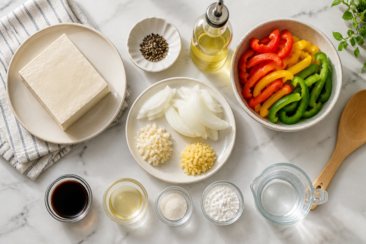 Delicious Black Pepper Tofu Stir Fry in 30 Minutes Flat!