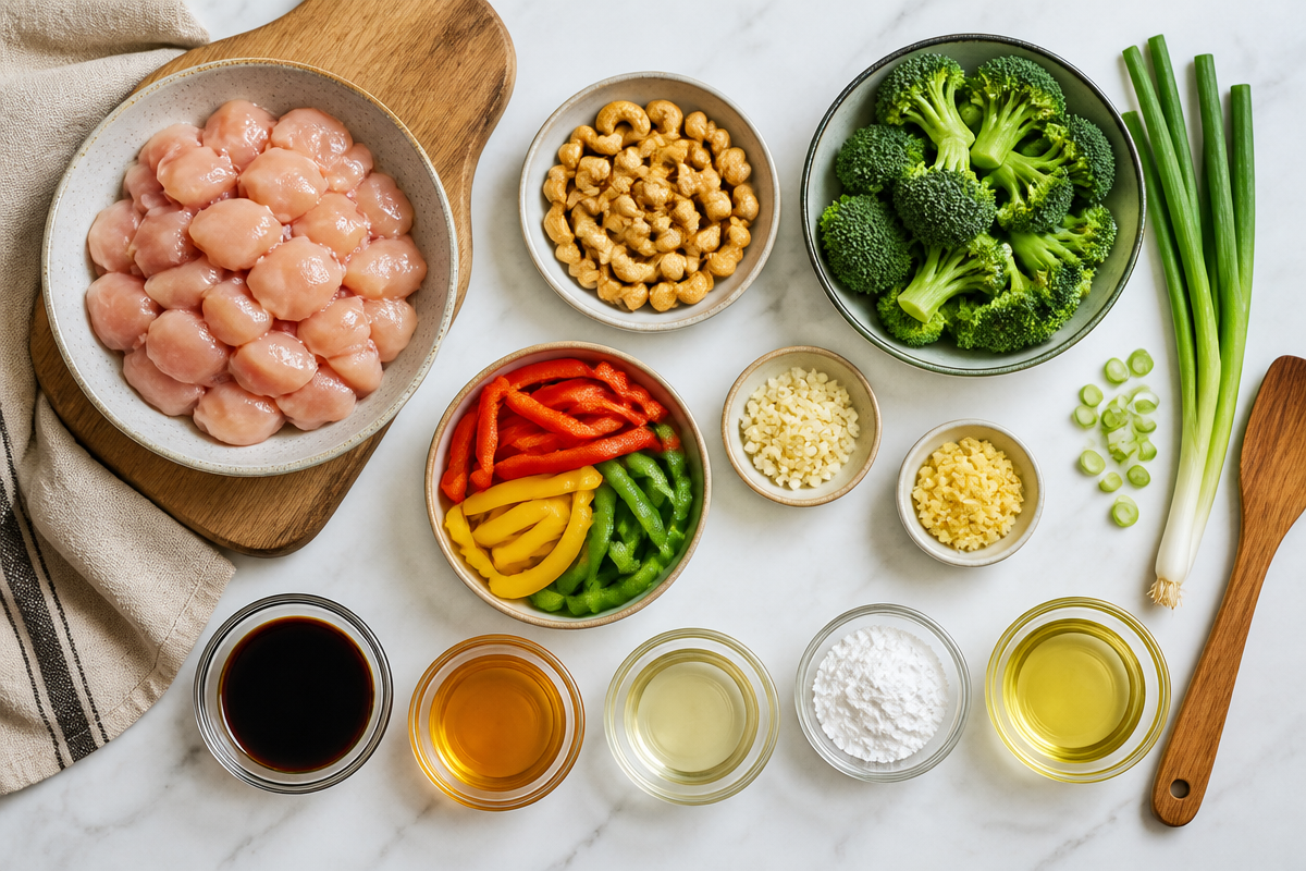 Cashew Chicken Stir-Fry