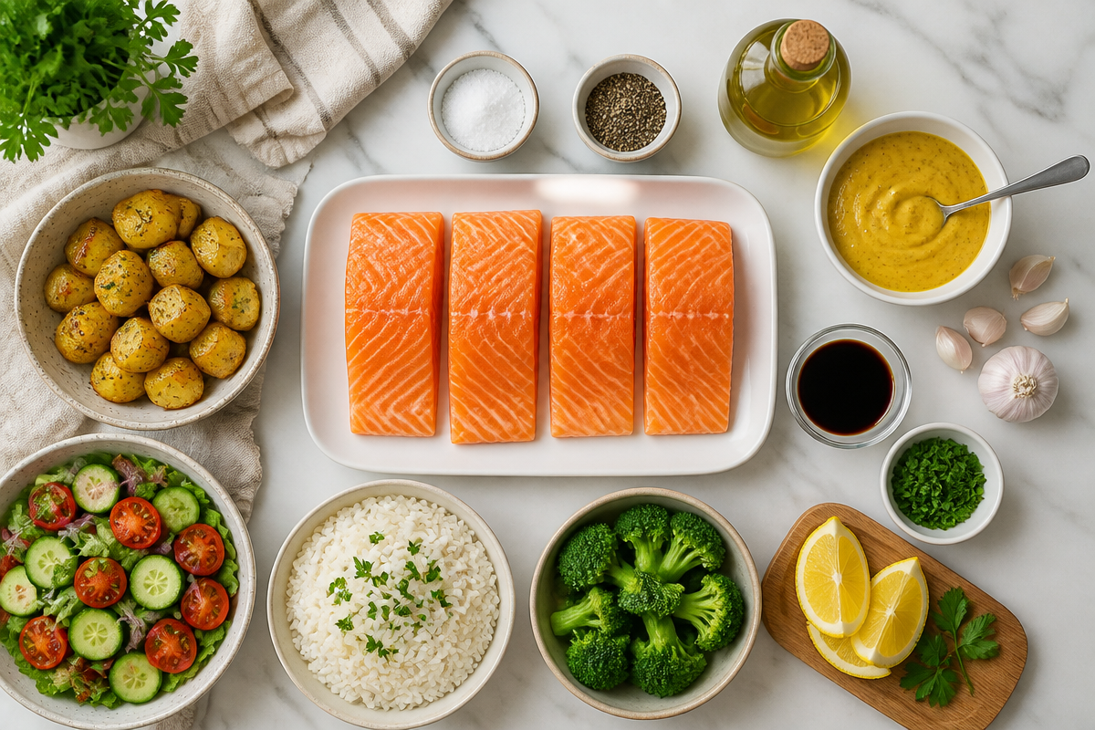 Quick & Tasty Honey Mustard Salmon in 30 Minutes!