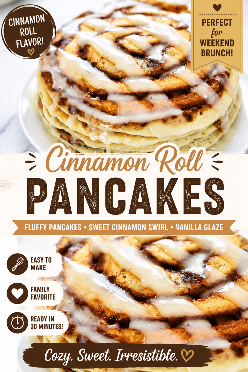 Copycat IHOP Cinnamon Pancakes