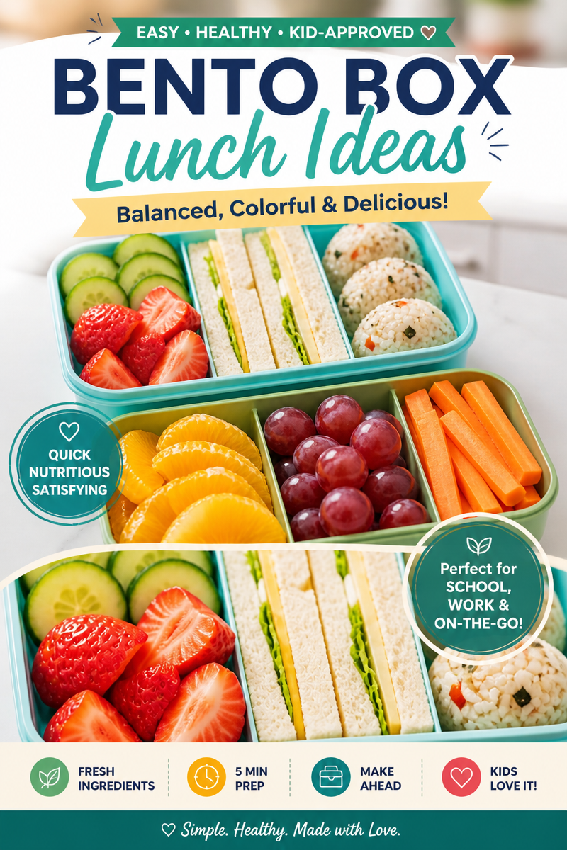 Easy Kids Bento Box Ideas — Lunchbox Fun