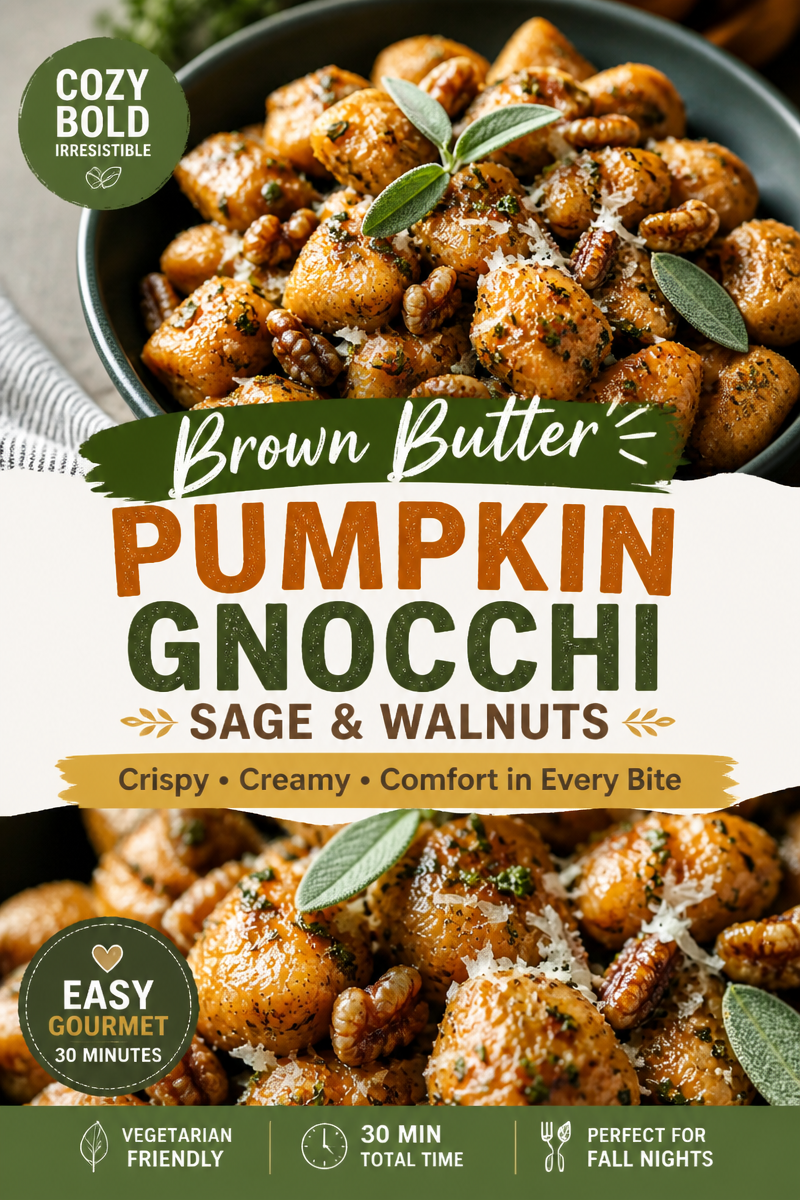 Easy Sweet Potato Gnocchi — Fall Comfort Pasta