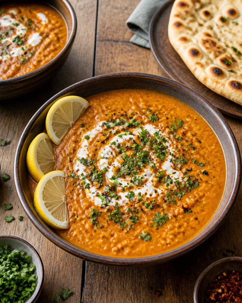 Easy Red Lentil Dal — Indian Spiced Comfort