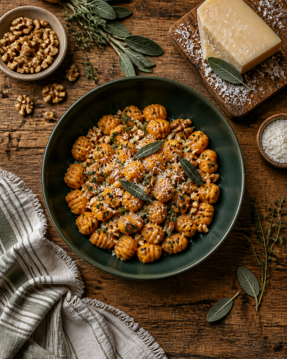 Easy Sweet Potato Gnocchi — Fall Comfort Pasta