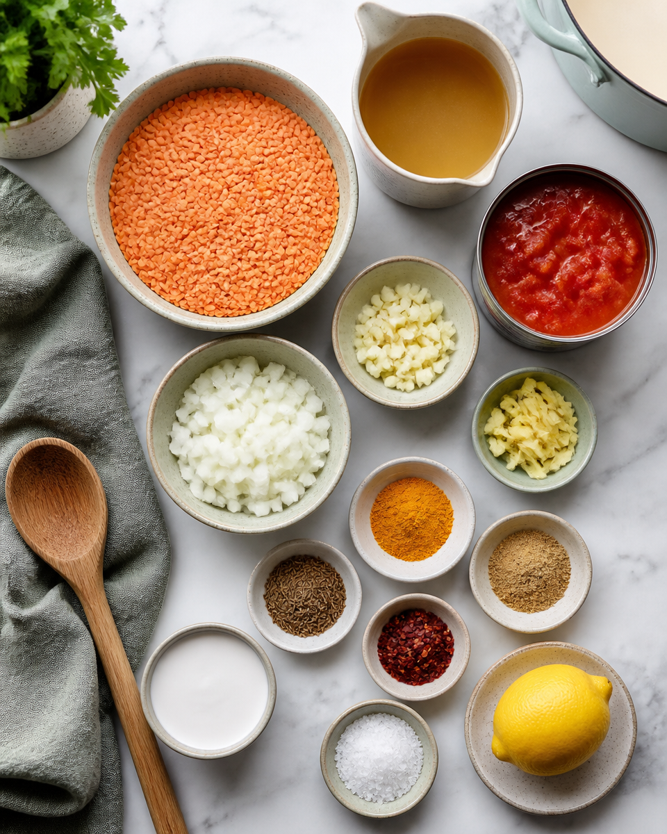 Easy Red Lentil Dal — Indian Spiced Comfort