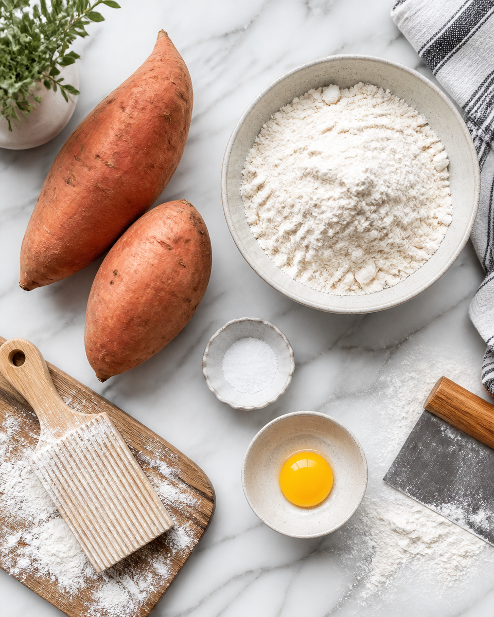 Easy Sweet Potato Gnocchi — Fall Comfort Pasta