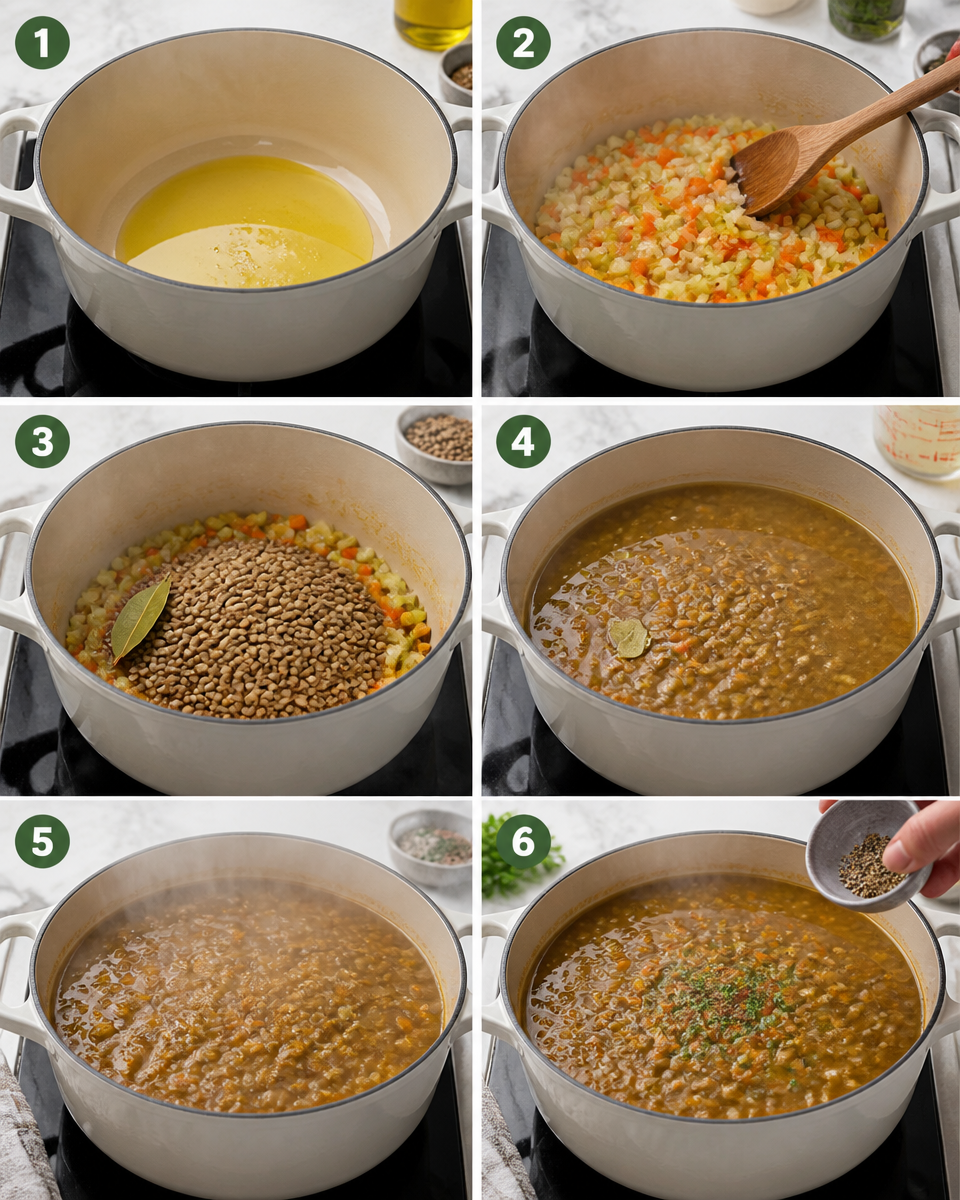 Easy Lentil Soup — Budget Hearty Comfort