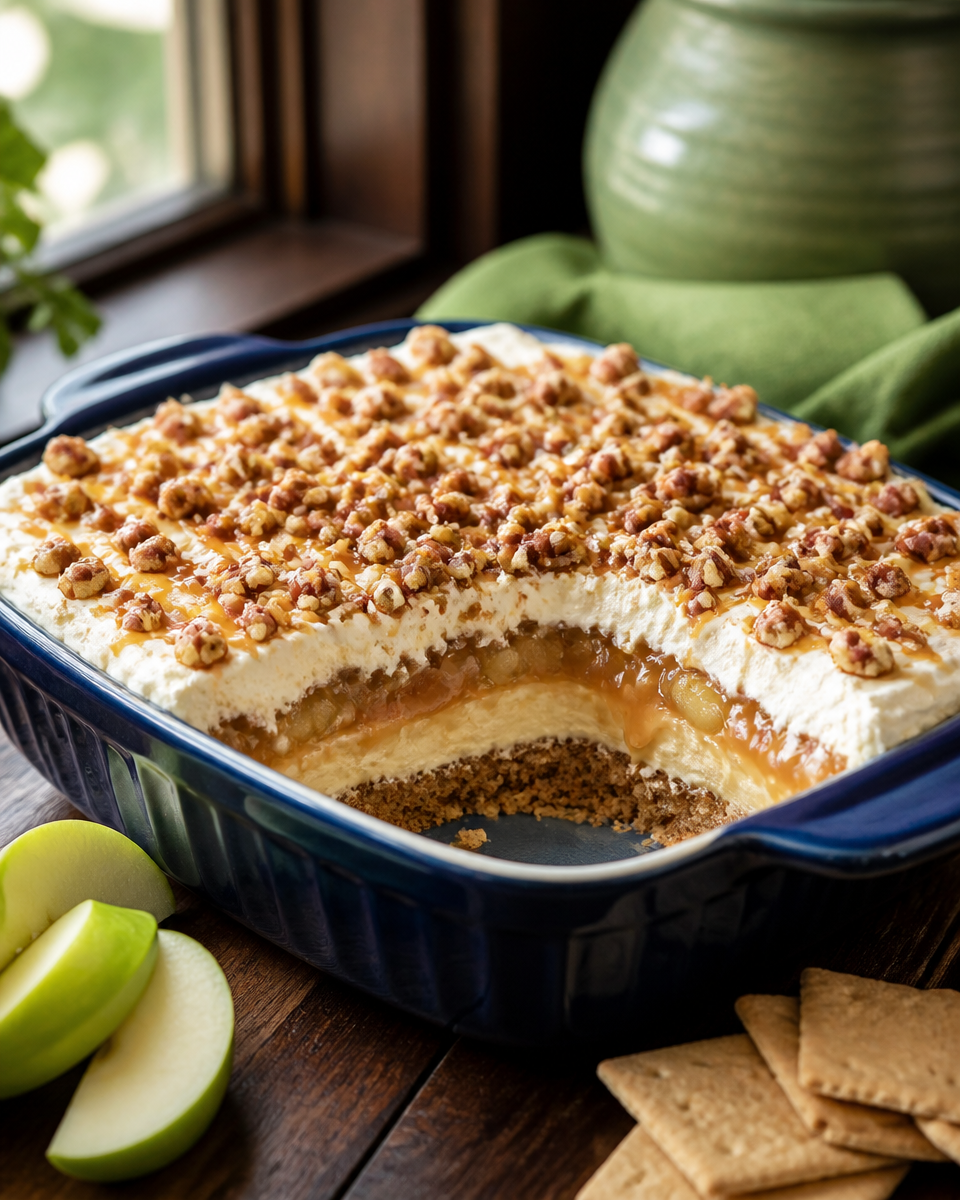 Caramel Apple Cheesecake Dip