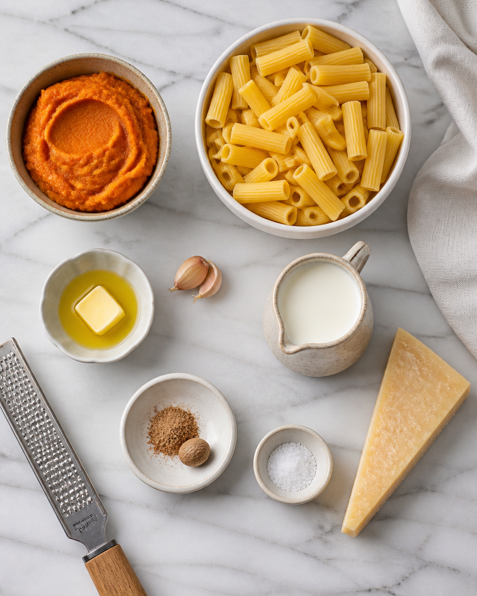 Savory Pumpkin Pasta with Sage