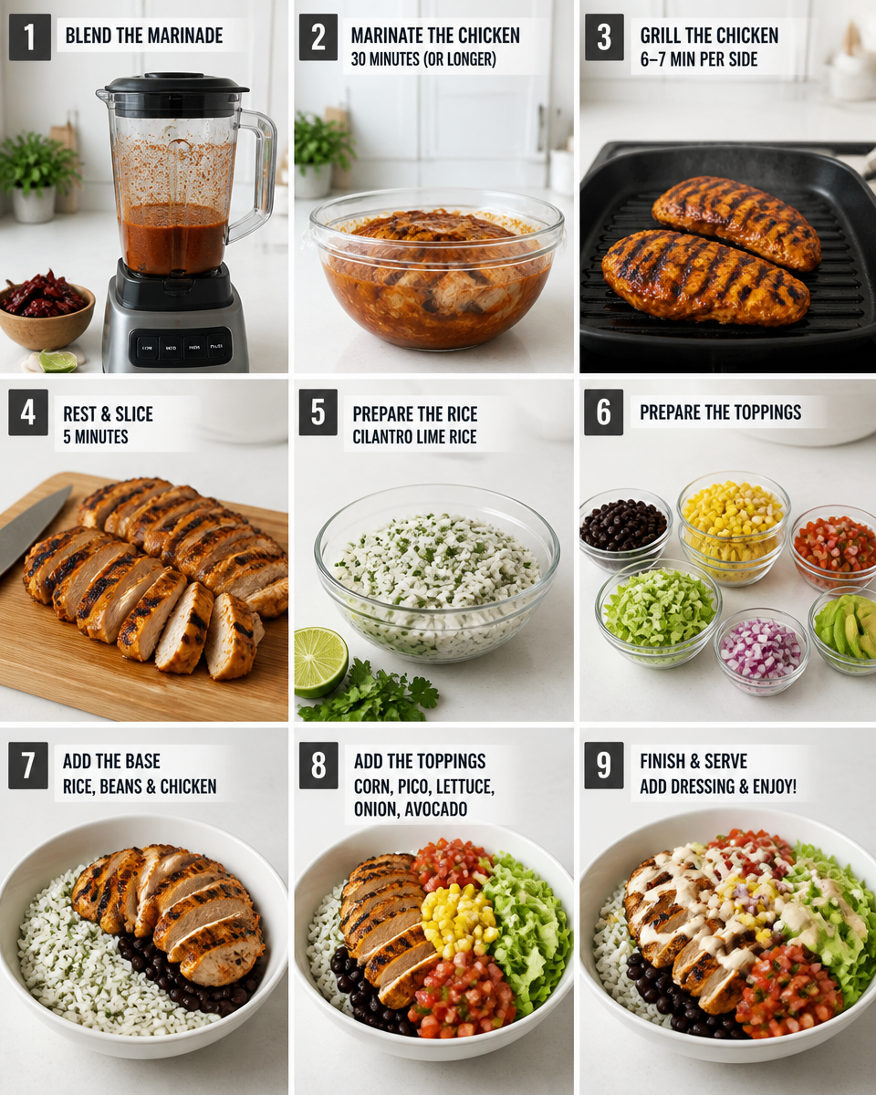 Copycat Chipotle Chicken Bowl (Better Than Restaurant)